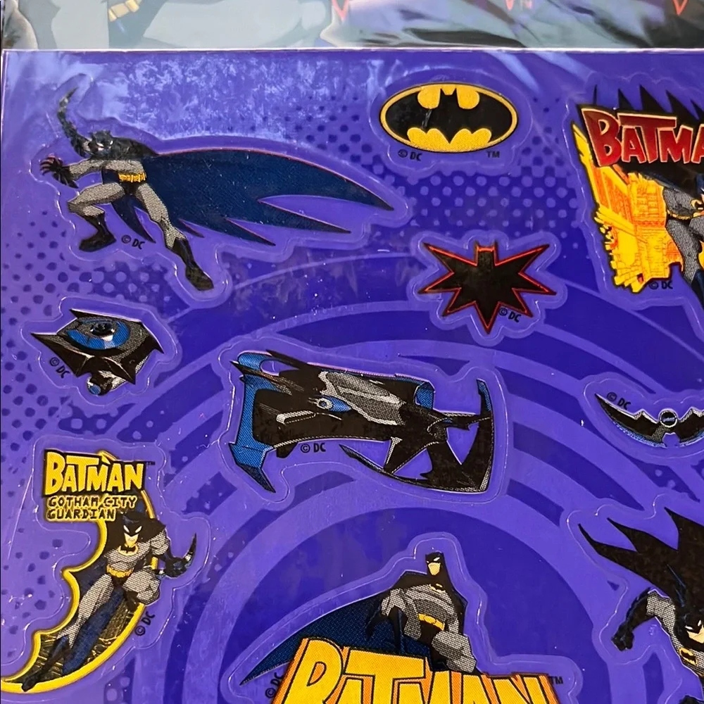 The Batman stickers -Set of 8 - Still Sealed!